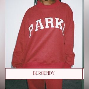 Parke Mockneck Valentine’s Day collection (burgundy)